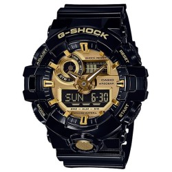 ZEGAREK MĘSKI CASIO G-SHOCK GA-710GB-1AER (zd140b)