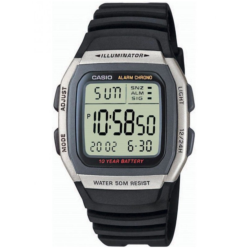 ZEGAREK MĘSKI CASIO W-96H-1A + BOX ZEGAREK MĘSKI CASIO W-96H-1A + BOX