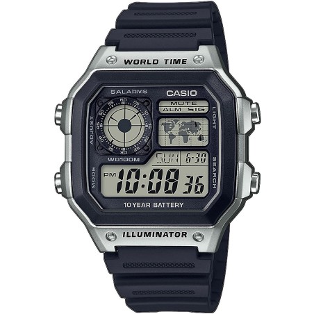 ZEGAREK MĘSKI CASIO WR100 AE-1200WH-1CVEF + BOX