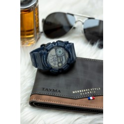 ZEGAREK MĘSKI CASIO Digital Moonphase WS-1500H-2AVEF + BOX