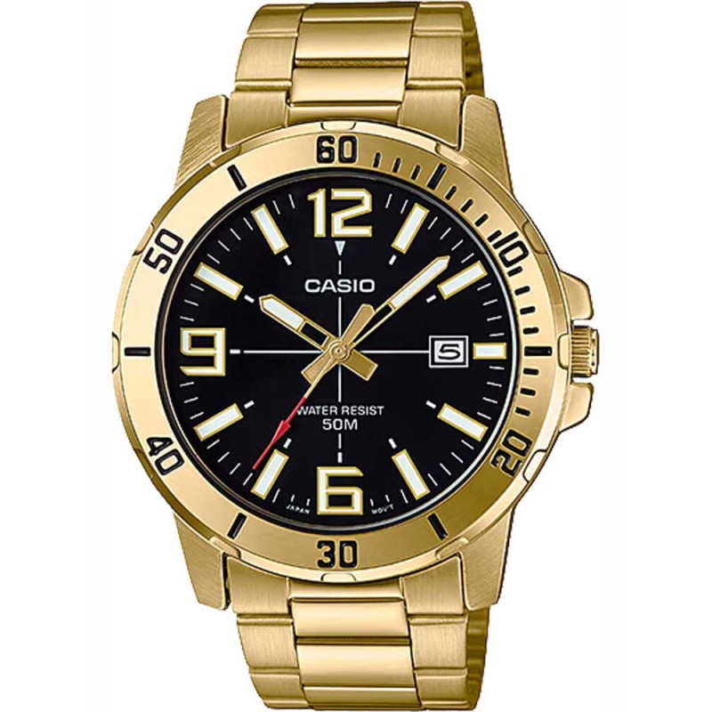 ZEGAREK MĘSKI CASIO MTP-VD01G-1B + BOX ZEGAREK MĘSKI CASIO MTP-VD01G-1B + BOX