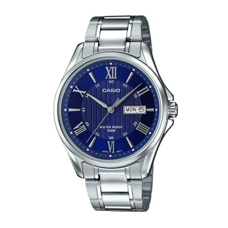 ZEGAREK MĘSKI CASIO MTP-1384D-2A + BOX ZEGAREK MĘSKI CASIO MTP-1384D-2A + BOX