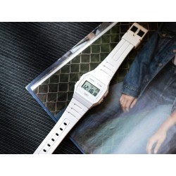 ZEGAREK MĘSKI CASIO F-91WB-7A + BOX