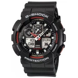 ZEGAREK MĘSKI CASIO G-SHOCK GA-100-1A4ER (zd135c) + BOX