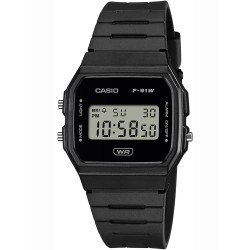 ZEGAREK MĘSKI CASIO F-91WB-1ADF + BOX