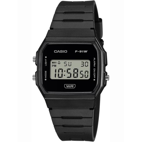 ZEGAREK MĘSKI CASIO F-91WB-1ADF + BOX