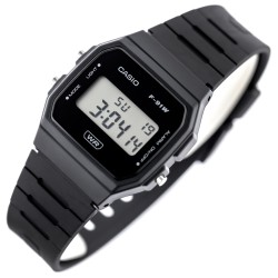 ZEGAREK MĘSKI CASIO F-91WB-1ADF + BOX