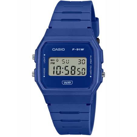 ZEGAREK MĘSKI CASIO F-91WB-2A1DF + BOX