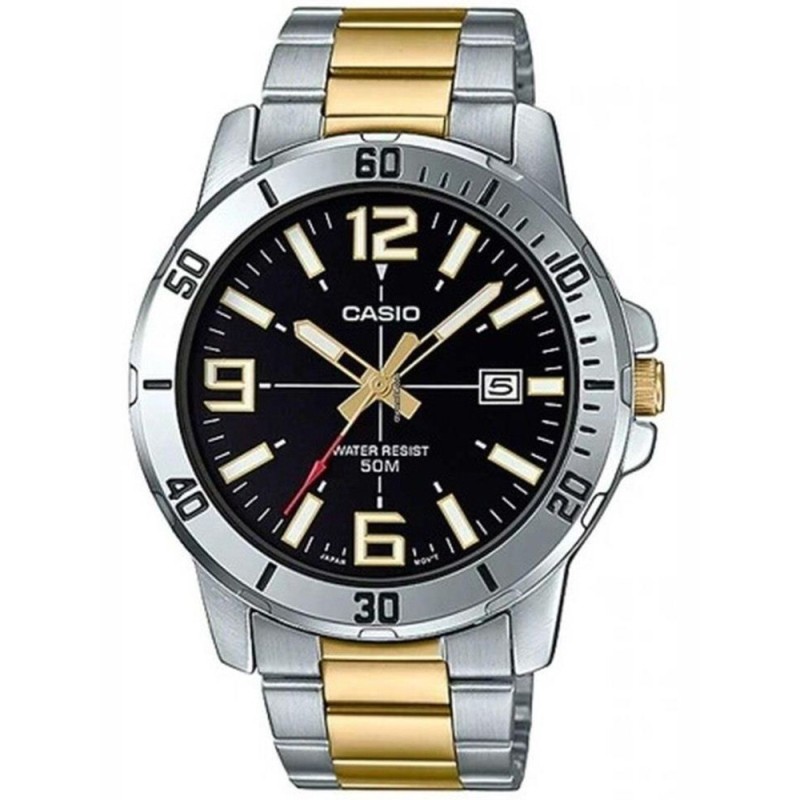 ZEGAREK MĘSKI CASIO MTP-VD01SG-1B + BOX ZEGAREK MĘSKI CASIO MTP-VD01SG-1B + BOX