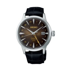 SEIKO PRESAGE  COCKTAIL AUTOMATIC - LEATHER, BRONZE SSK039J1