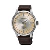 SEIKO PRESAGE COCKTAIL AUTOMATIC - LEATHER, CREAM SSK041J1