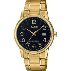 CASIO COLLECTION Mod. LADY DATE, GOLD - BLACK LTP-V002G-1BUDF