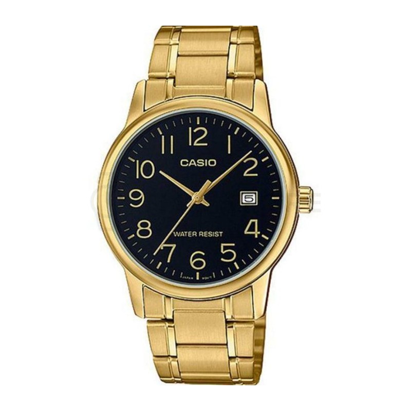 CASIO COLLECTION Mod. LADY DATE, GOLD - BLACK LTP-V002G-1BUDF