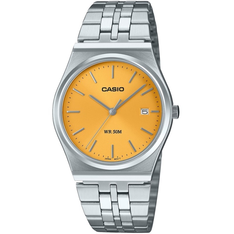 CASIO COLLECTION Mod. DATE - OCHER YELLOW ***SPECIAL PRICE*** MTP-B145D-9AVEF