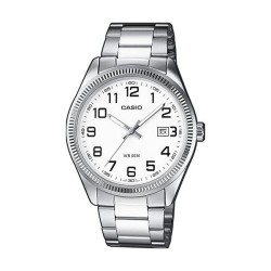 CASIO COLLECTION Mod. DATE - WHITE, ARAB NUMBERS MTP-1302PD-7BVEF