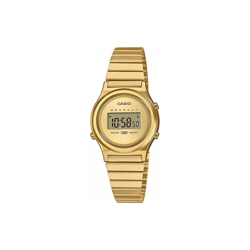 CASIO VINTAGE Mod. MINI COLLECTION SLIM ROUND - GOLD LA700WEG-9AEF