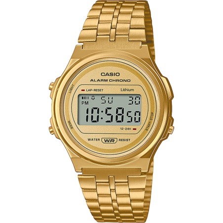 CASIO VINTAGE Mod. ROUND - GOLD A171WEG-9AEF