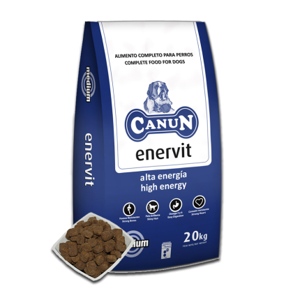 Canun Enervit 20kg karma dla psów dorosłych łatwo trawienna