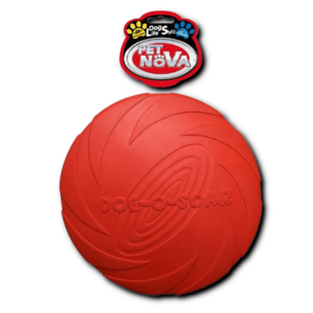 PET NOVA RUB DISC RED 15 cm